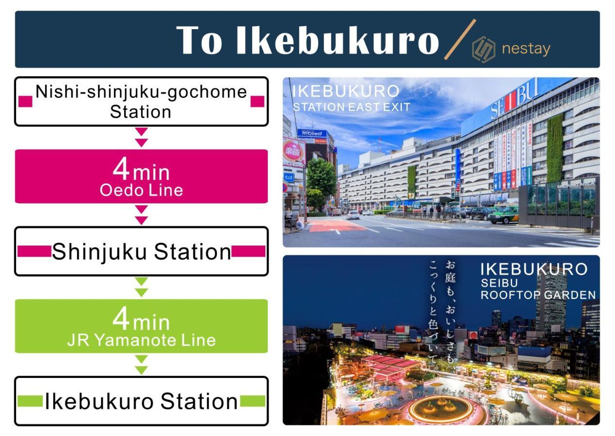 nestay villa tokyo shinjuku Eksteriør billede
