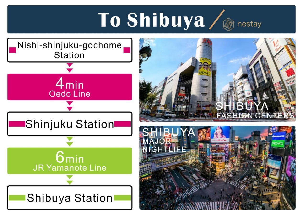 nestay villa tokyo shinjuku Eksteriør billede